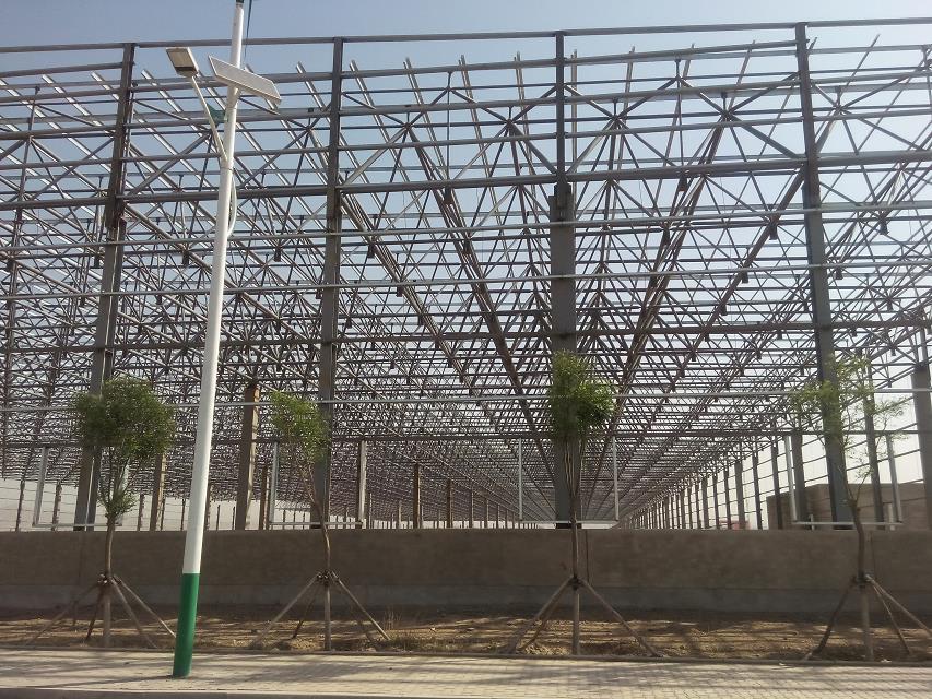 南通汽车工业厂房网架